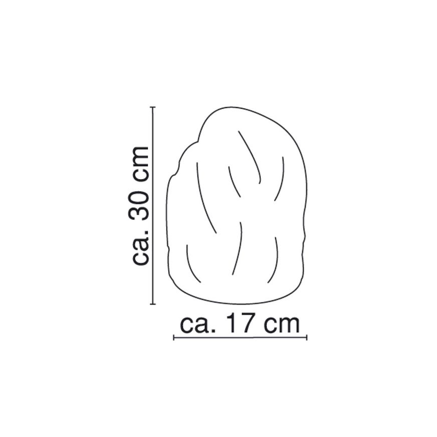 GLOBO - Sāls lampa 1xE14/15W/230V 8,77 kg