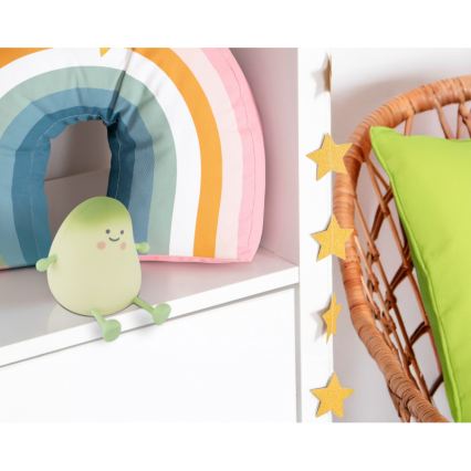 Globo - LED RGBW ar regulējamu spilgtumu, uzlādējama bērnu nakts lampa LED/2W/5V 1200 mAh, mango