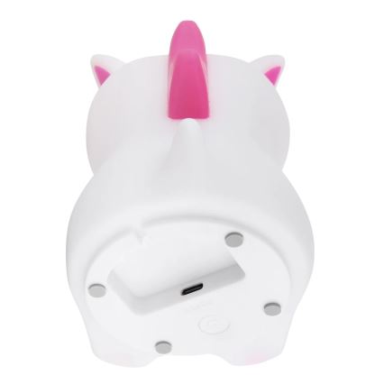 Globo - LED RGBW ar regulējamu spilgtumu, uzlādējama bērnu naktsgaismiņa LED/1,5W/5V 1200 mAh vienradzis
