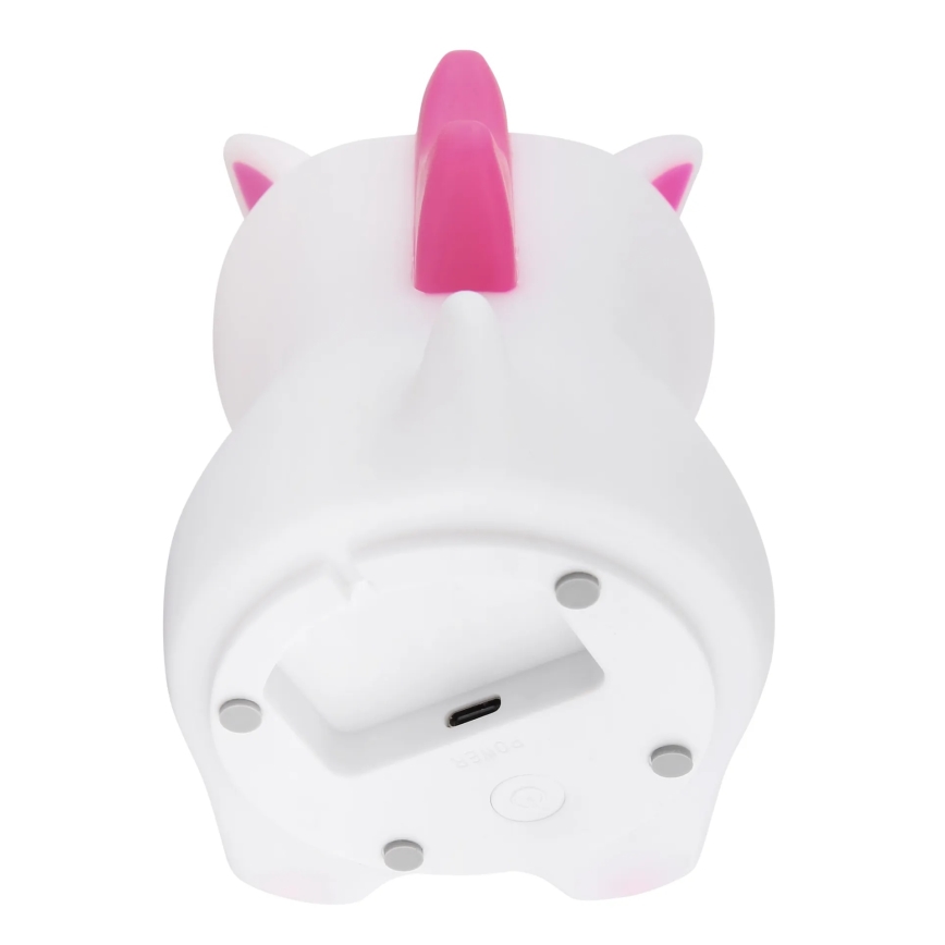 Globo - LED RGBW ar regulējamu spilgtumu, uzlādējama bērnu naktsgaismiņa LED/1,5W/5V 1200 mAh vienradzis
