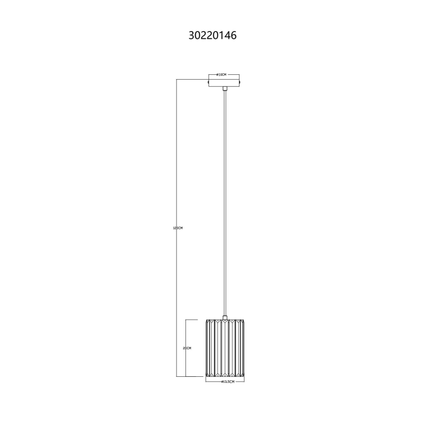 Globo - Lustra ar auklu 1xE27/60W/230V d. 13,5 cm