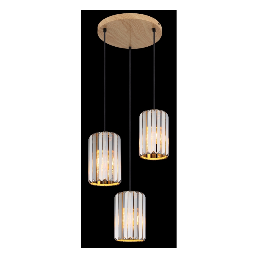 Globo - Lustra ar auklu 3xE27/60W/230V d. 35 cm