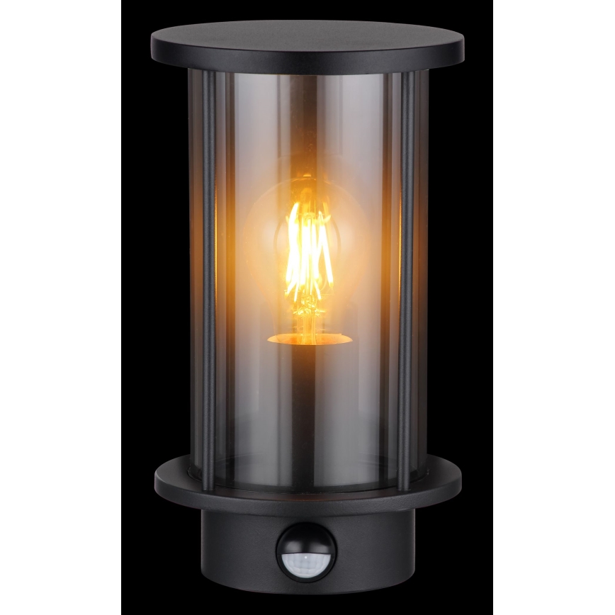 Globo - Āra sienas lampa ar sensoru 1xE27/60W/230V IP54
