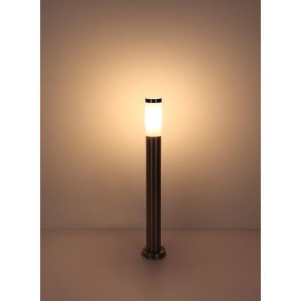 Globo - Āra lampa 1xE27/23W/230V IP44 80 cm spīdīgi hromēts