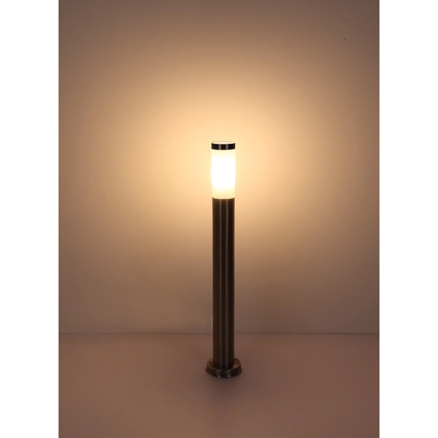 Globo - Āra lampa 1xE27/23W/230V IP44 80 cm spīdīgi hromēts