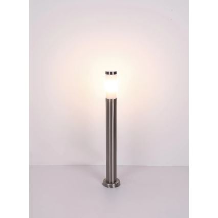 Globo - Āra lampa 1xE27/23W/230V IP44 80 cm spīdīgi hromēts
