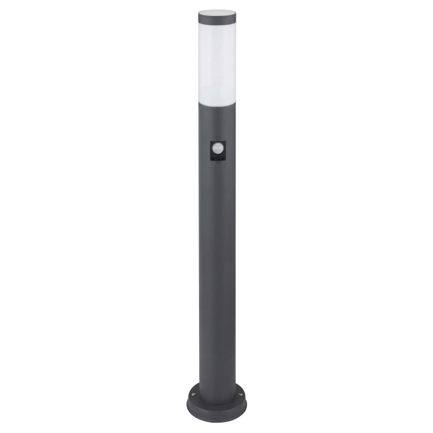 Globo - Āra lampa ar sensoru 1xE27/15W/230V IP44 80 cm antracīta