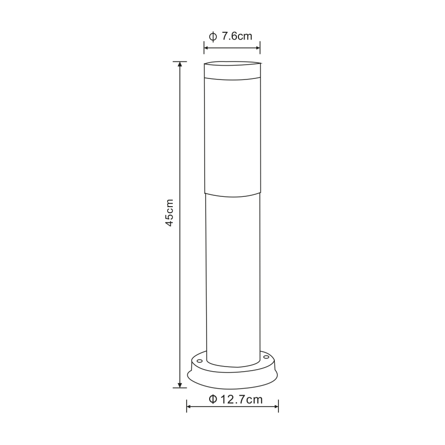Globo - Āra lampa 1xE27/23W/230V 45 cm IP44