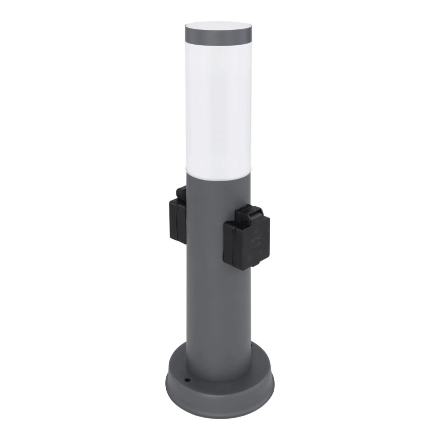 Globo 3158AK - Āra lampa ar 2 kontaktligzdām BOSTON 1xE27/23W/230V IP44