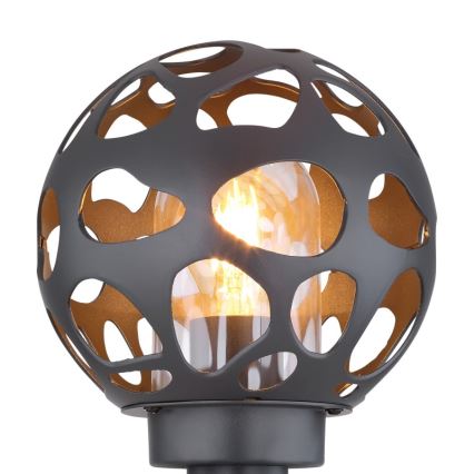 Globo - Āra sienas gaismeklis ar sensoru 1xE27/15W/230V IP44