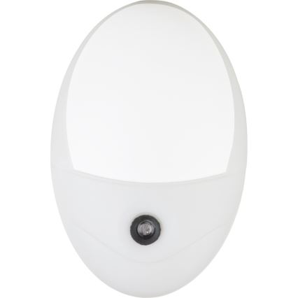 Globo - LED Kontaktligzdas orientācijas lampa ar sensoru 4xLED/0,6W/230V 6500K