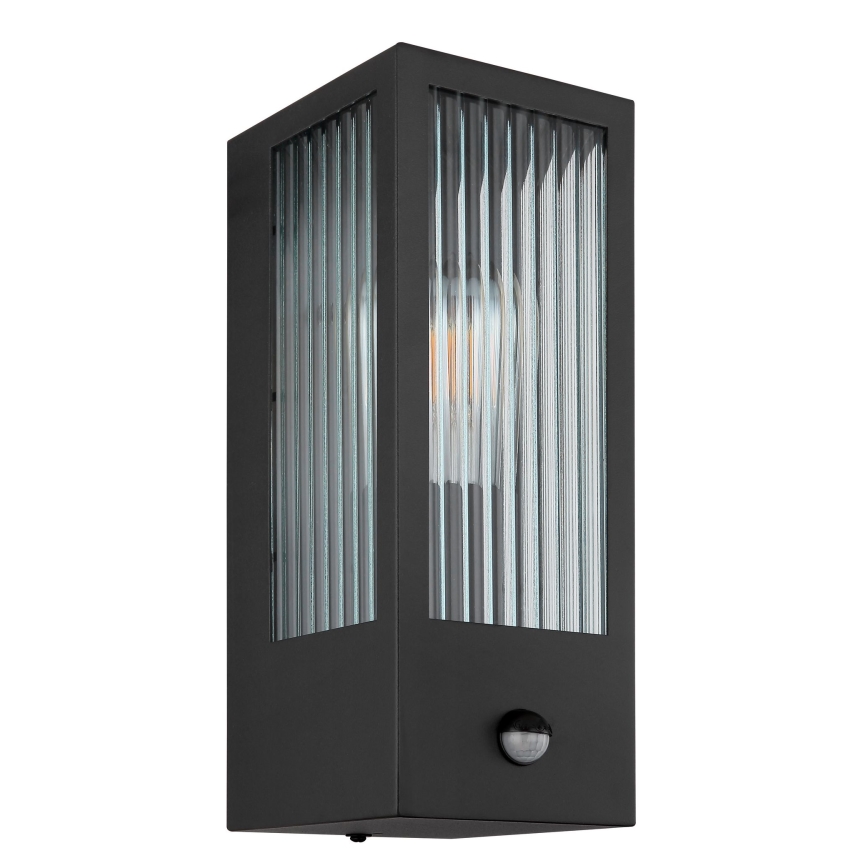 Globo sienas lampa ar sensoru 1xE27/60W/230V IP44