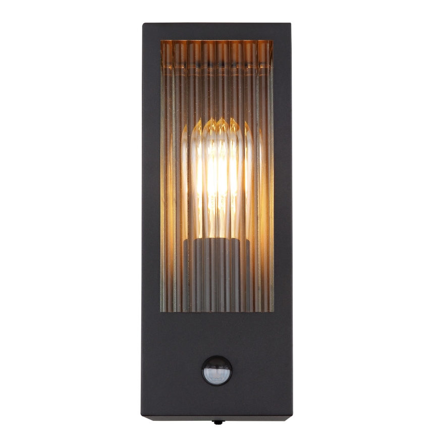Globo sienas lampa ar sensoru 1xE27/60W/230V IP44