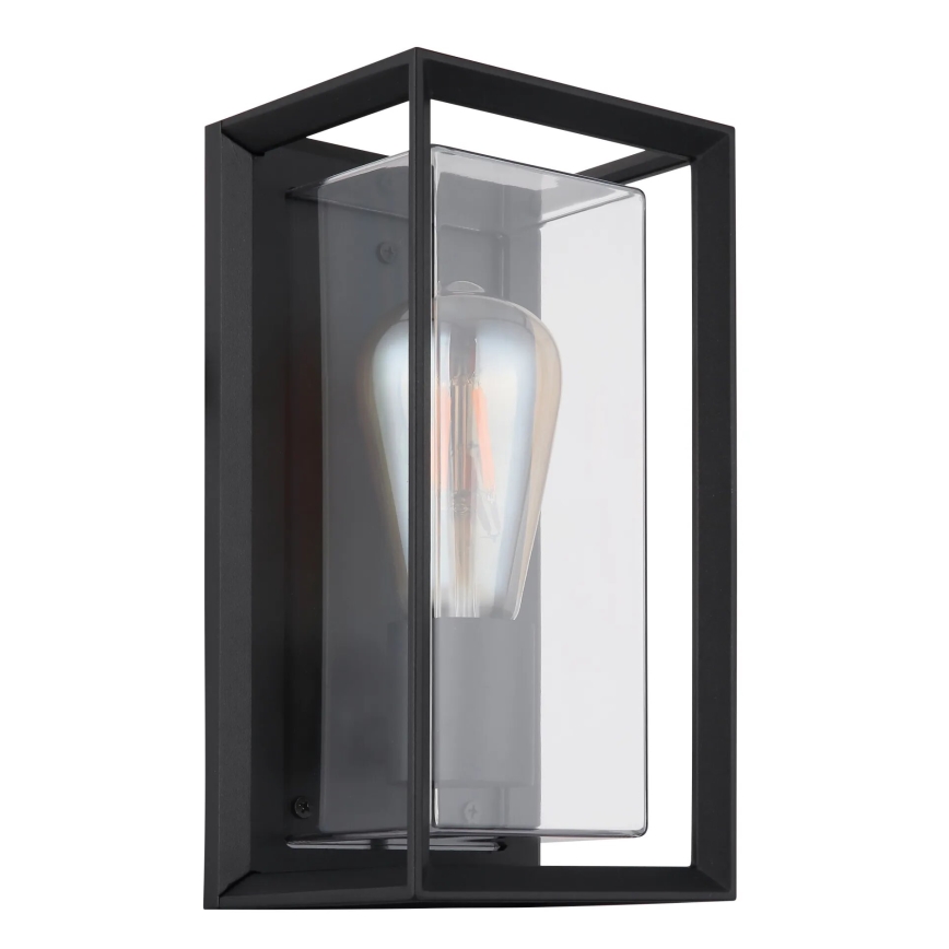 Globo - Āra sienas lampa 1xE27/60W/230V IP44 melna