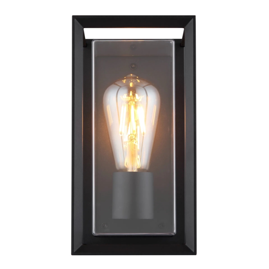 Globo - Āra sienas lampa 1xE27/60W/230V IP44 melna