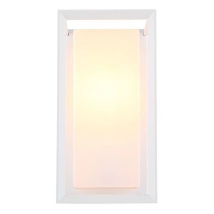 Globo - Āra sienas lampa 1xE27/60W/230V IP44 balta