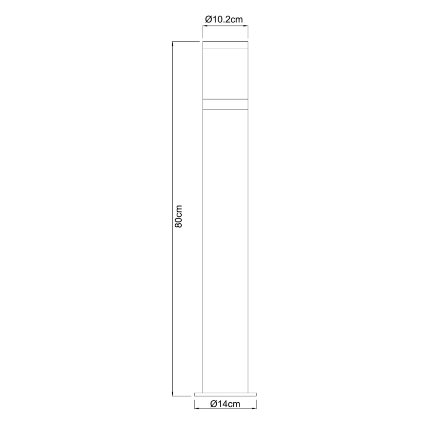 Globo - Āra lampa 1xE27/60W/230V IP44