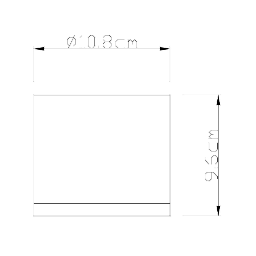 Globo - Āra griestu lampa 1xGX53/11W/230V IP44