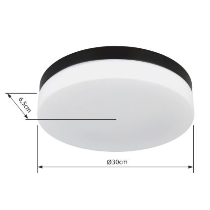 Globo - Vannas istabas lampa 3xE27/40W/230V d. 30 cm IP44