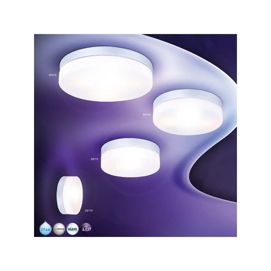 Globo - Vannas istabas lampa 3xE27/40W/230V d. 30 cm IP44