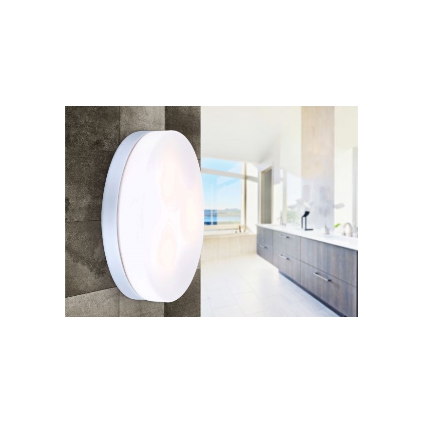 Globo - Vannas istabas lampa 3xE27/40W/230V d. 30 cm IP44