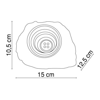 Globo - KOMPLEKTS 3x LED Saules enerģijas lampa LED/1,2V IP44