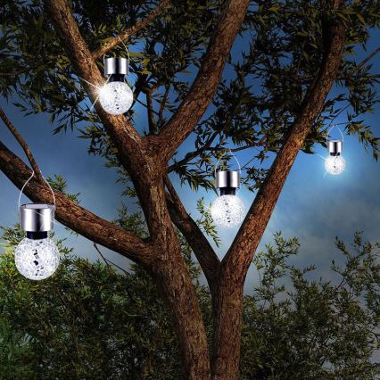 Globo 33056 - Saules LED gaismeklis/0,06W/3,2V IP44 400 mAh