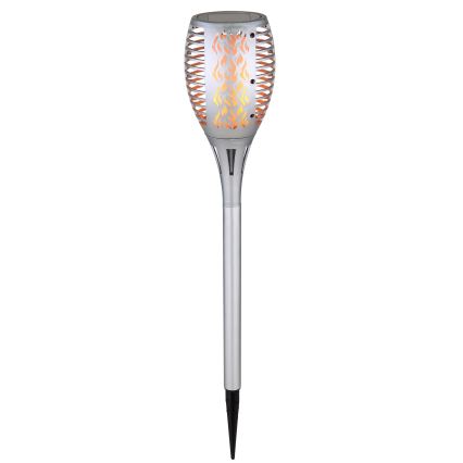 Globo - LED Saules enerģijas lampa LED/3,6W/3V 1800K IP44 spīdīgi hromēts