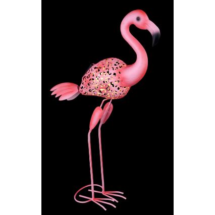 Globo - LED saules gaismeklis LED/3V IP44 300 mAh flamingo
