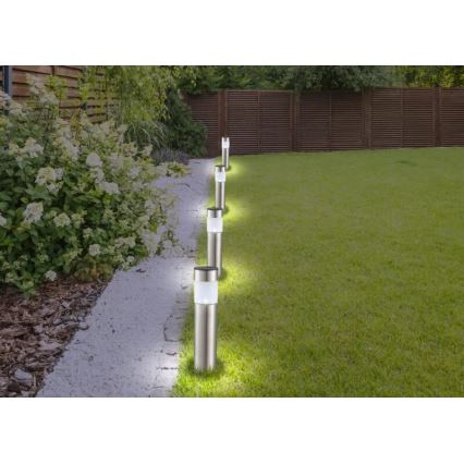 Globo - KOMPLEKTS 4x LED Saules enerģijas lampa LED/0,07W/3V IP44 600 mAh