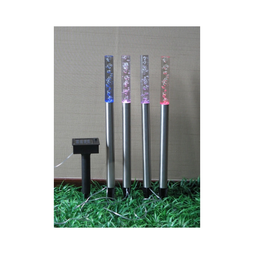 Globo - KOMPLEKTS 4x LED Saules enerģijas lampa 4xLED/0,07W IP44
