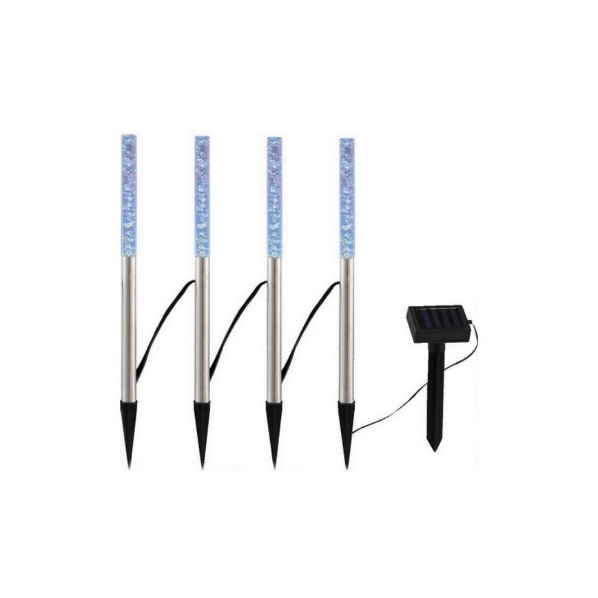 Globo - KOMPLEKTS 4x LED Saules enerģijas lampa 4xLED/0,07W IP44