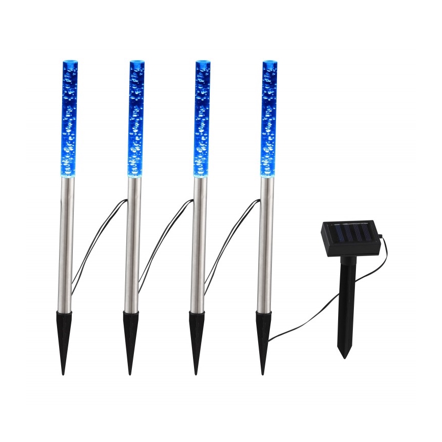 Globo - KOMPLEKTS 4x LED Saules enerģijas lampa 4xLED/0,07W IP44