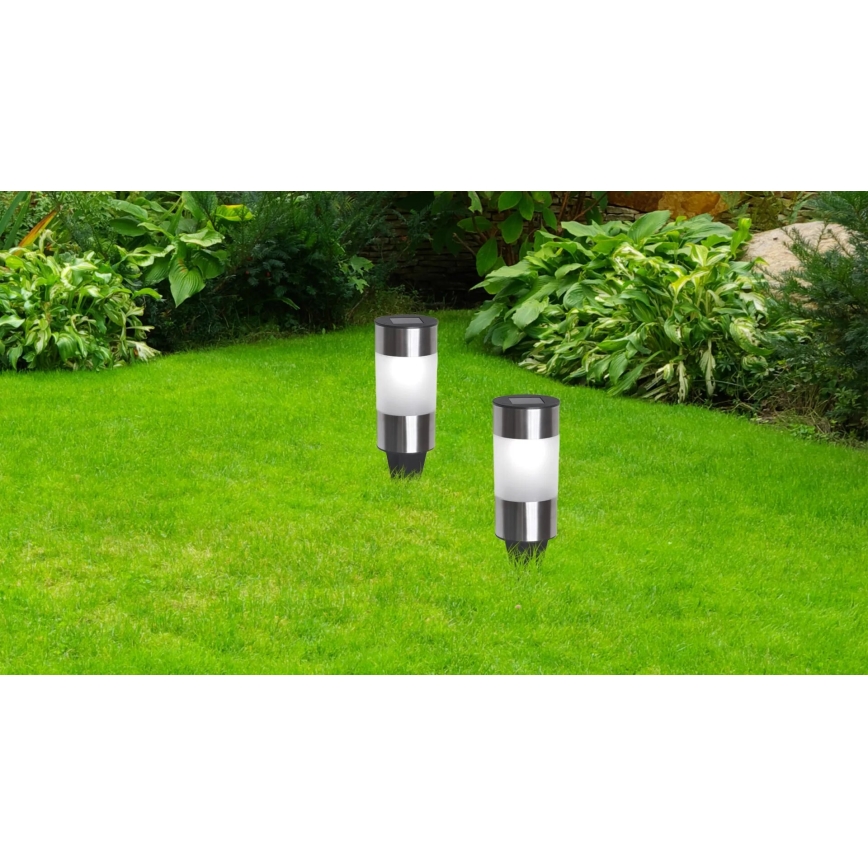 Globo - KOMPLEKTS 3x LED Saules enerģijas lampa LED/0,06W/3,2V IP44 200 mAh