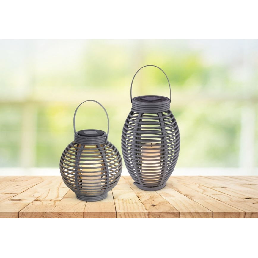 Globo - LED Saules enerģijas lampa LED/0,06W/3,2V IP44 rotangpalma