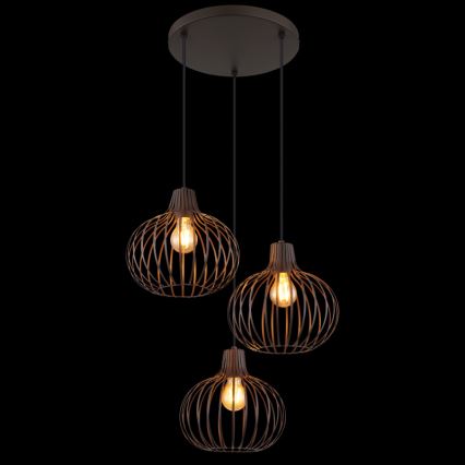 Globo - Pakarināma lustra uz vada 3xE27/40W/230V