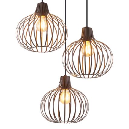 Globo - Pakarināma lustra uz vada 3xE27/40W/230V