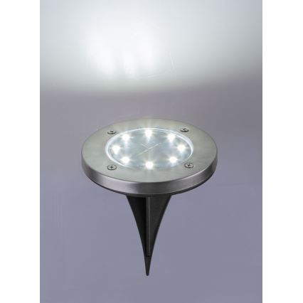 Globo - KOMPLEKTS 2x LED Saules enerģijas lampa LED/0,8W/3V IP44 300 mAh