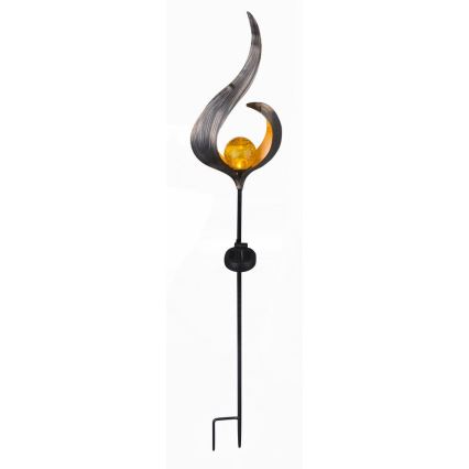 Globo - LED Saules enerģijas lampa LED/0,02W/3V 600mAh IP44 bronza