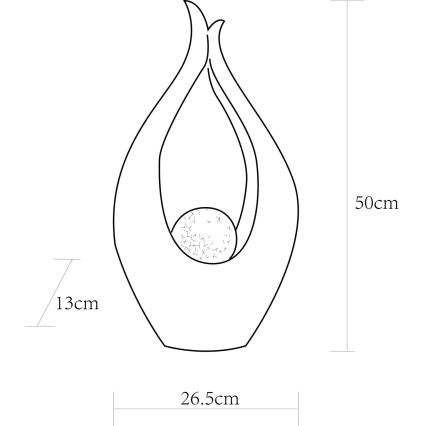 Globo - LED Saules enerģijas apgaismojums LED/0,06W/3V IP44