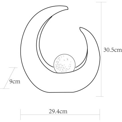Globo - LED Saules enerģijas lampa LED/0,02W/3V IP44