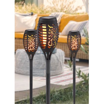 Globo - KOMPLEKTS 3x LED Saules enerģijas lampa LED/0,1W/3V IP44 200 mAh