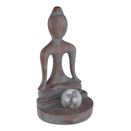 Globo - LED saules gaismeklis LED/3V IP44 200 mAh Buddhas statuja