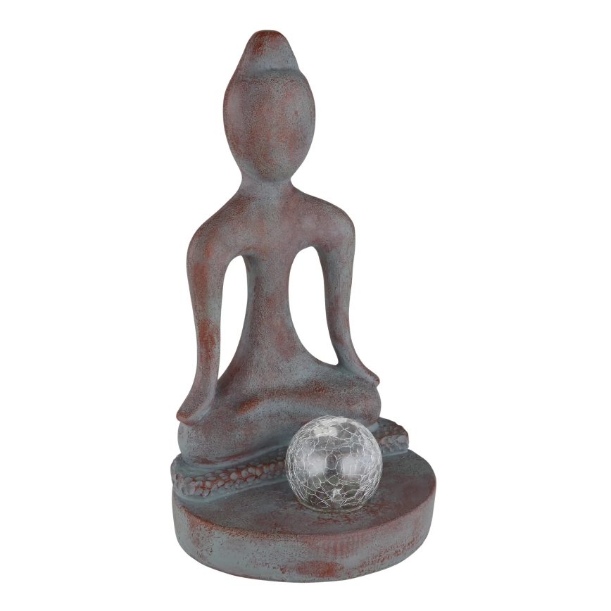 Globo - LED saules gaismeklis LED/3V IP44 200 mAh Buddhas statuja