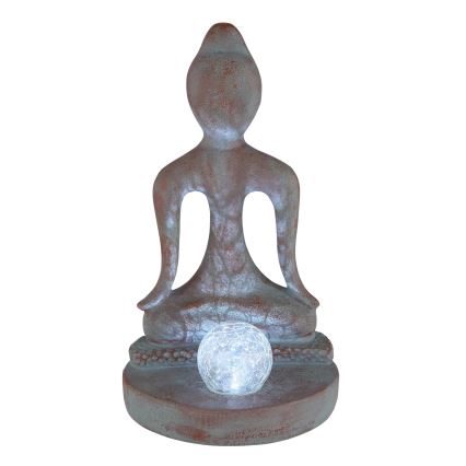 Globo - LED saules gaismeklis LED/3V IP44 200 mAh Buddhas statuja