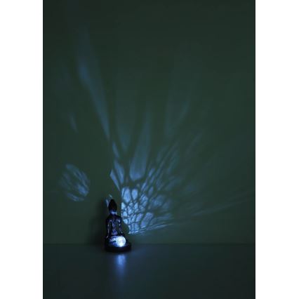 Globo - LED saules gaismeklis LED/3V IP44 200 mAh Buddhas statuja