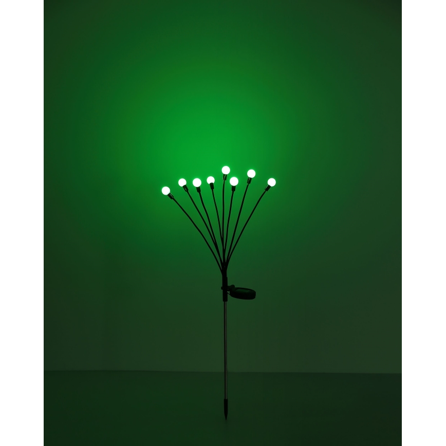 Globo - LED RGB Saules eneģijas lampa 8xLED/0,06W/3,2V IP44