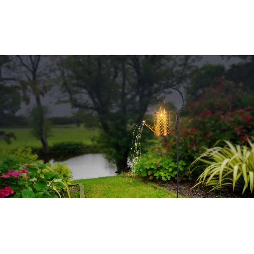 Globo - saules LED lampa, 3,2 V, IP44, 500 mAh, tējkanna