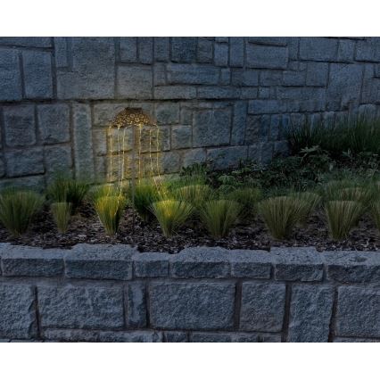 Globo - LED saules gaismeklis, LED/3V, IP44, 300 mAh, lietussargs