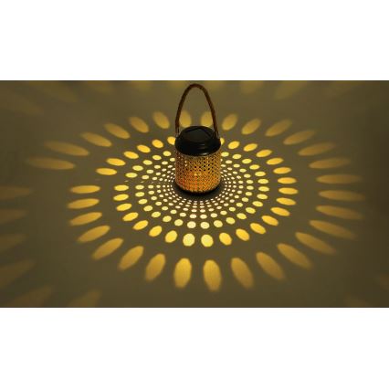Globo - LED Saules enerģijas lampa LED/0,06W/3V 3000K IP44 bambusa